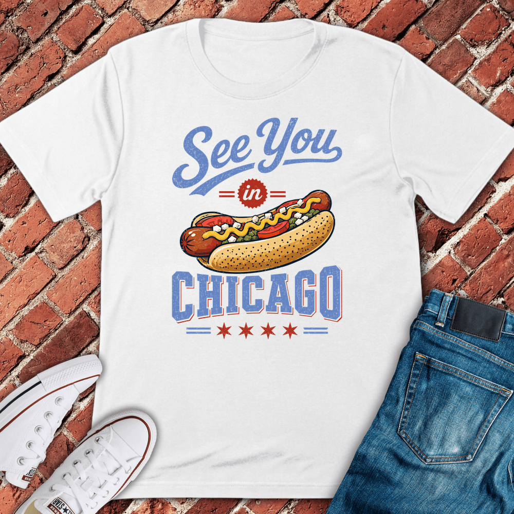 See You Chicago T-Shirt - White