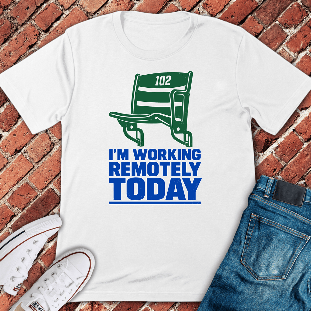 Remote At 102 T-Shirt - White