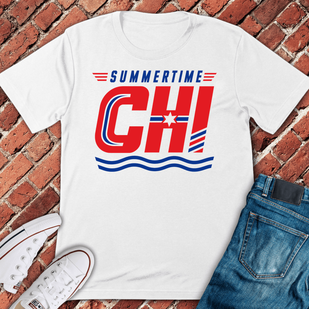 Summertime Chi T-Shirt - White