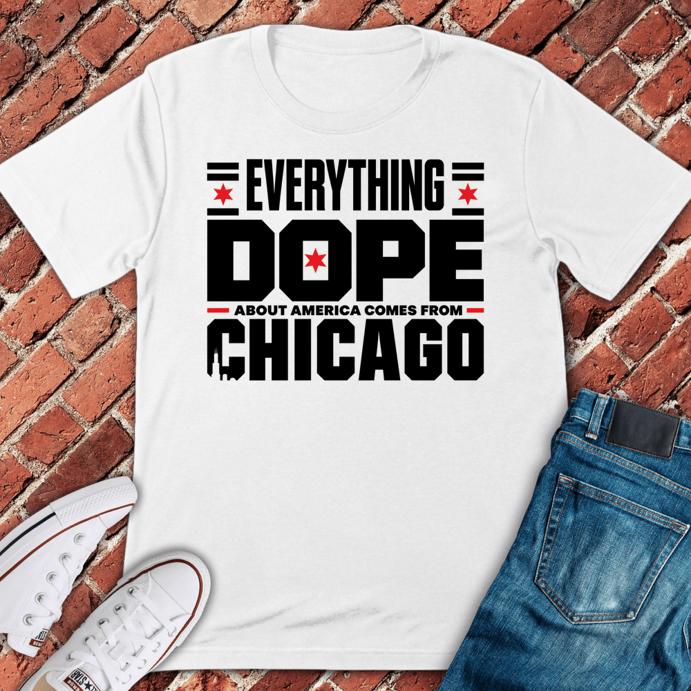 Dope Chicago T-Shirt - White