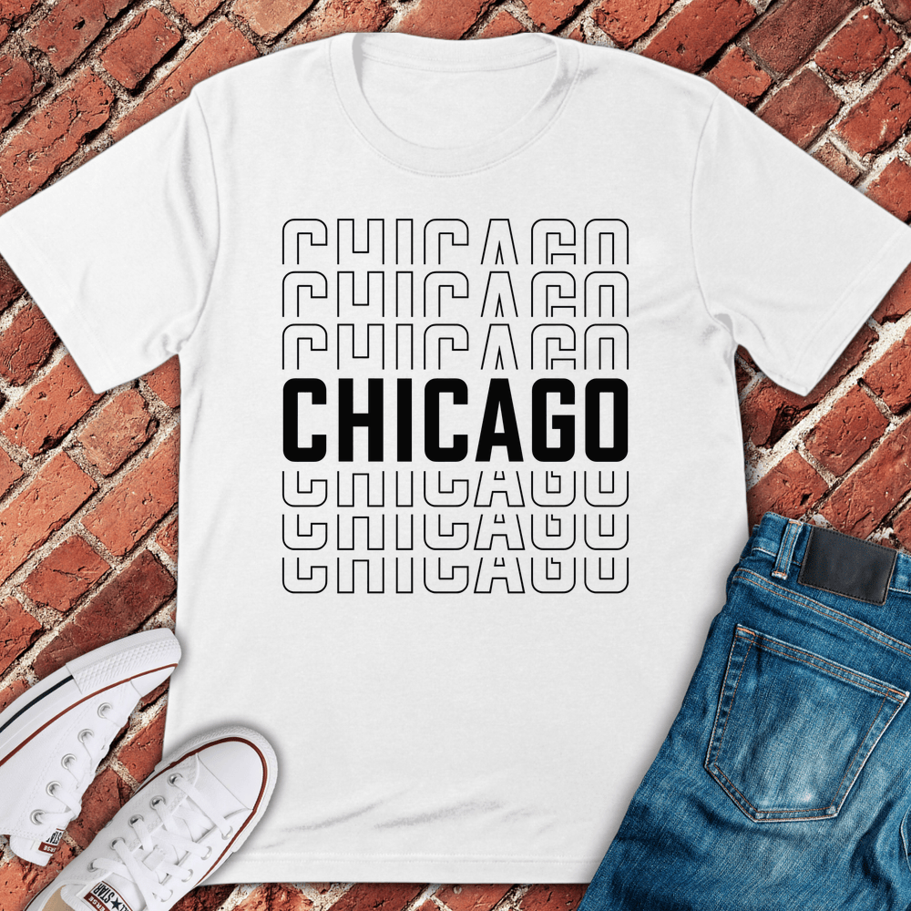 Chicago Repeat T-Shirt - White