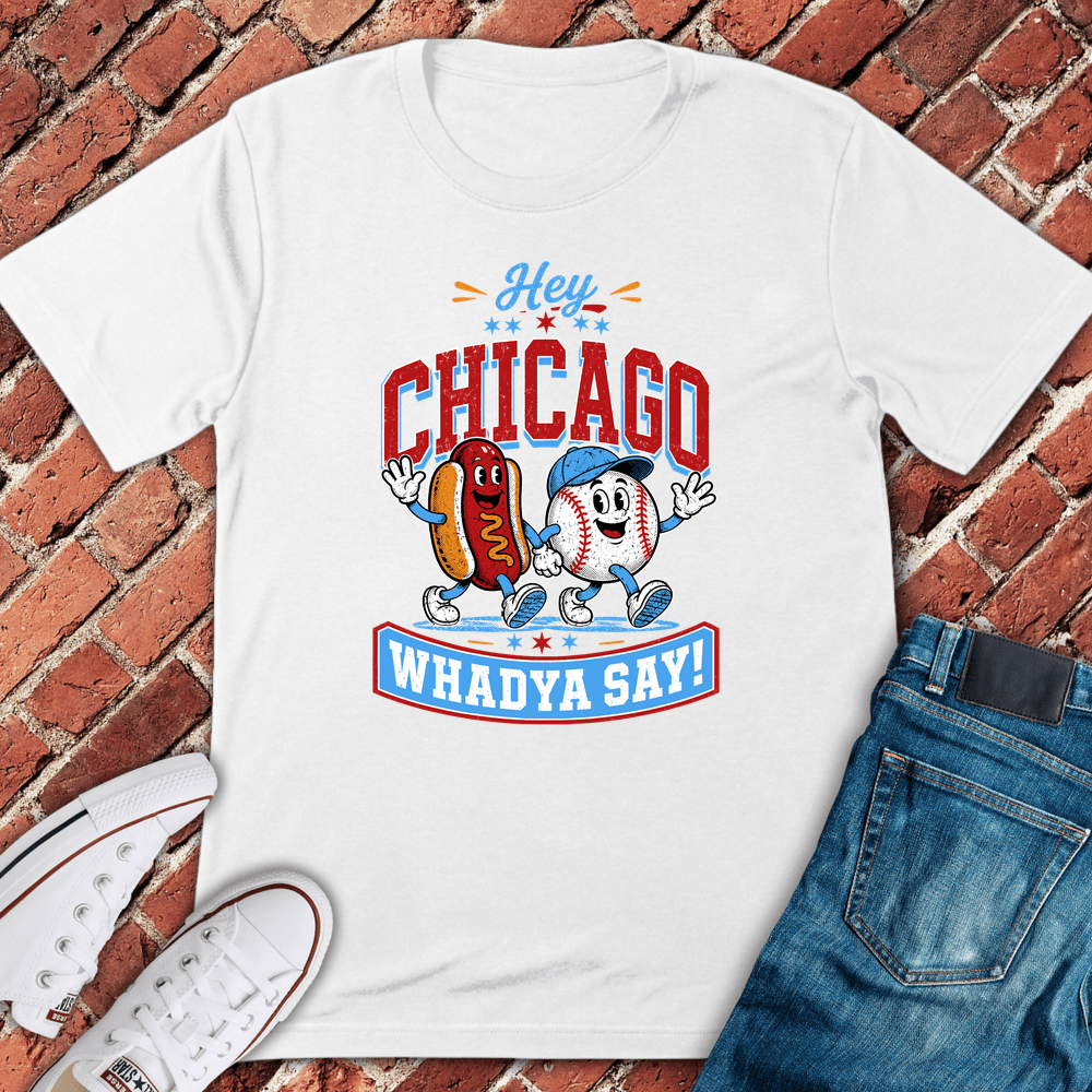 Chicago Say T-Shirt - White