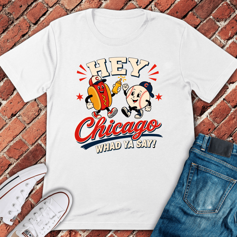 Chi Town Cheers T-Shirt - White