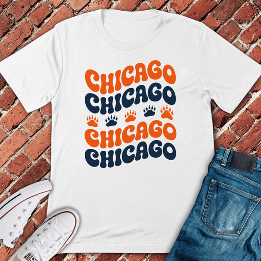 Chicago Cubs Vibe T-Shirt - White
