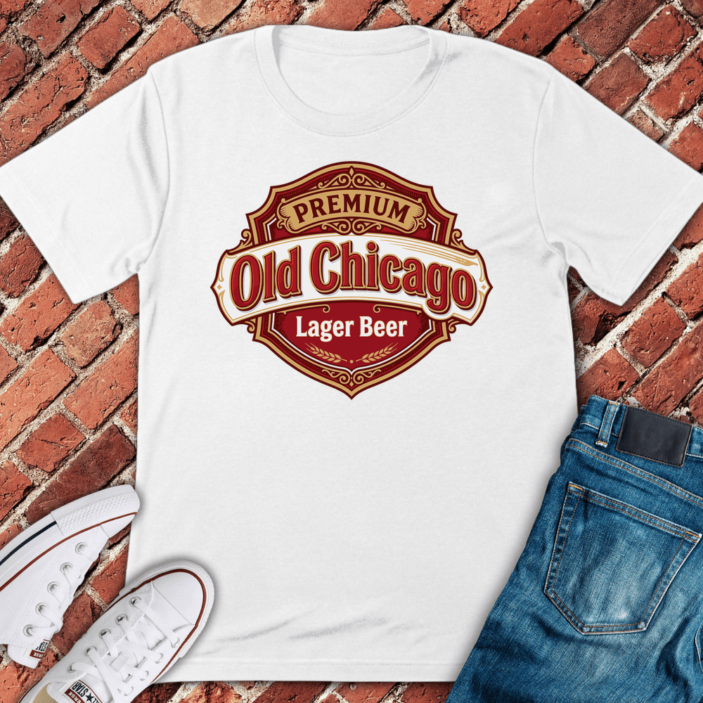 Old Chicago Lager T-Shirt - White