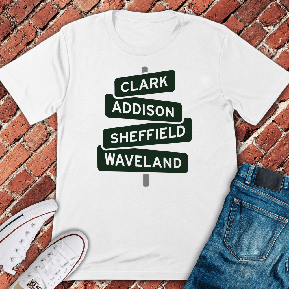 Clark And Addison T-Shirt - White