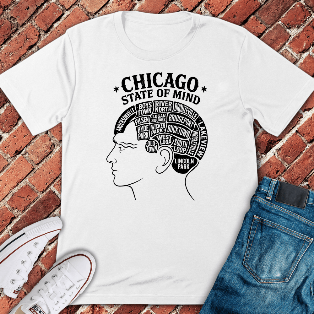 Chi State Of Mind T-Shirt - White