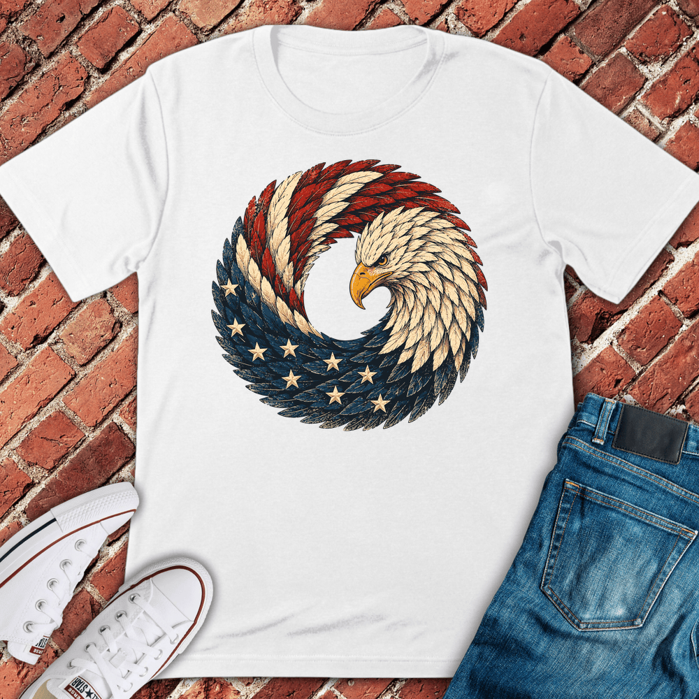 Liberty Eagle T-Shirt - White