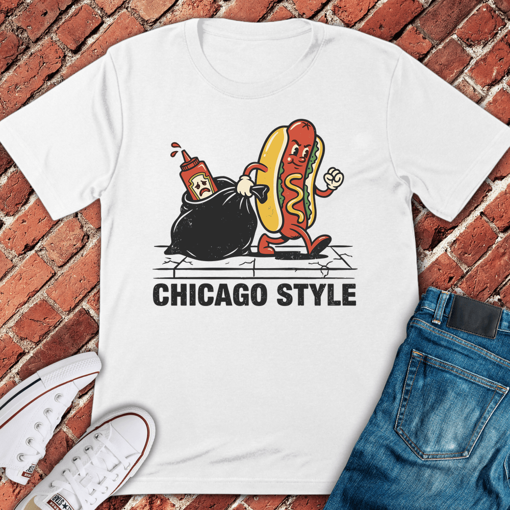No Ketchup Chi T-Shirt - White
