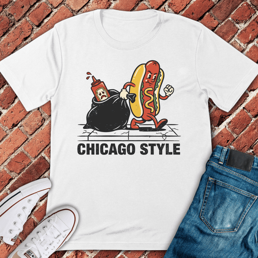 No Ketchup Chi T-Shirt - White