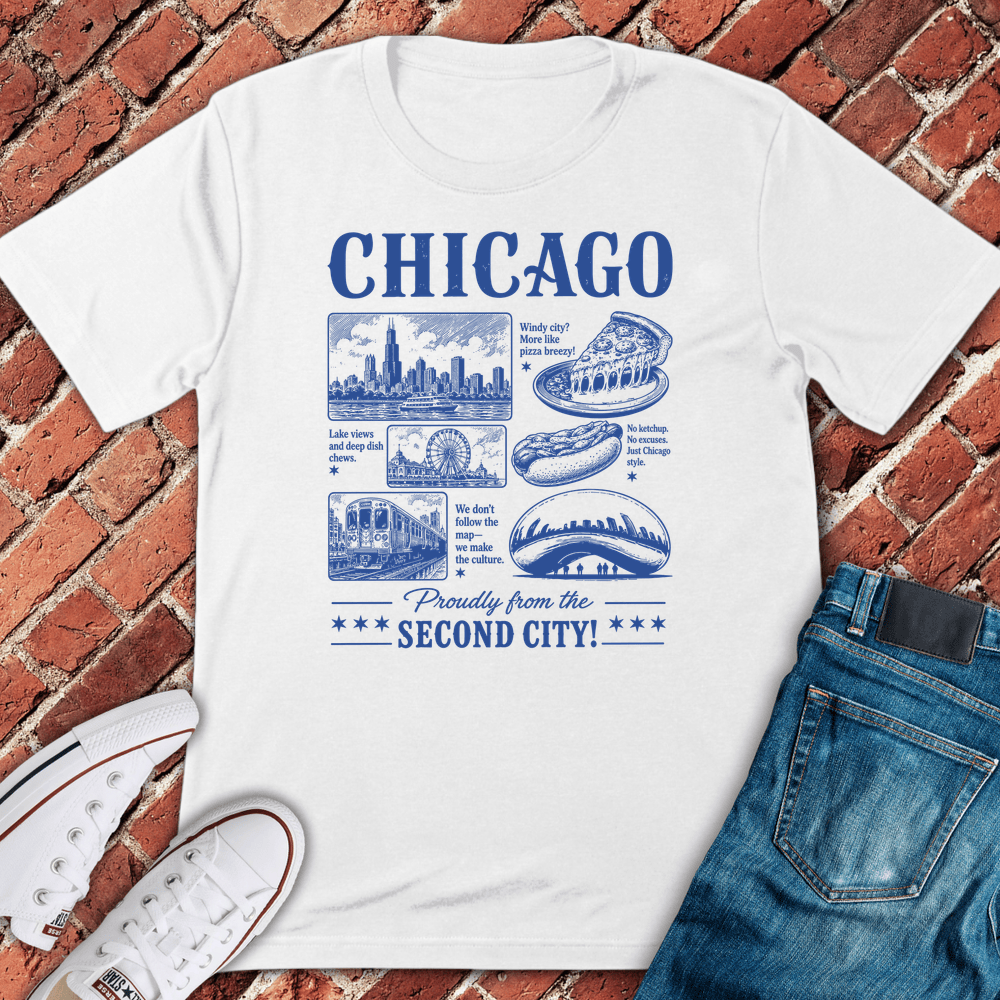 Second City T-Shirt - White