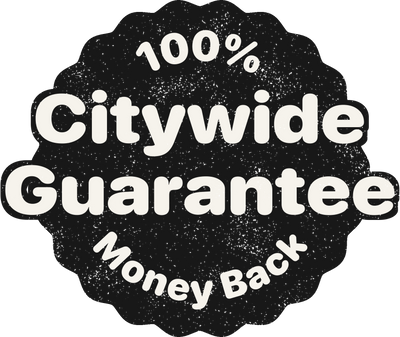 Citywide Goods money-back guarantee