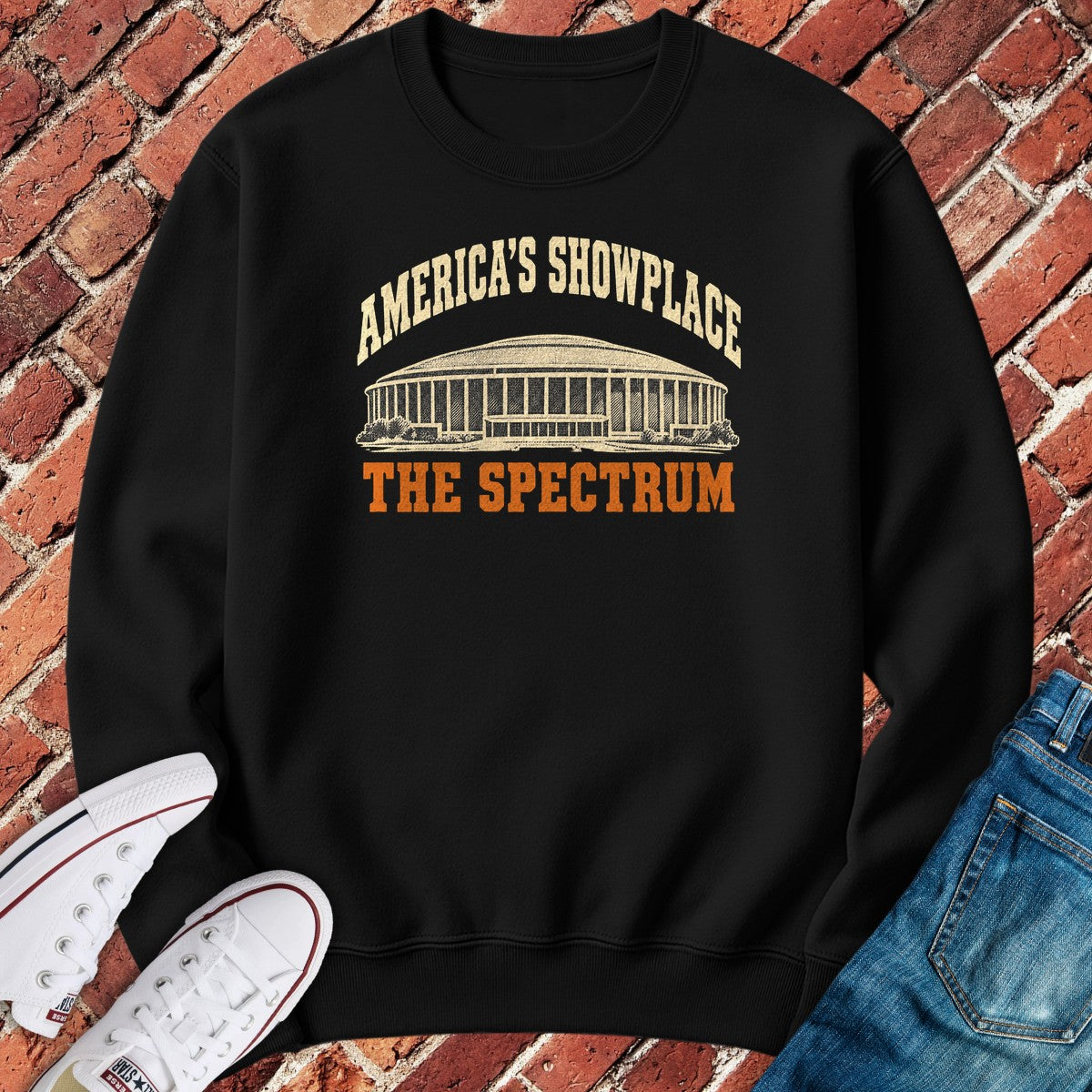 Spectrum Showplace Crewneck - Black