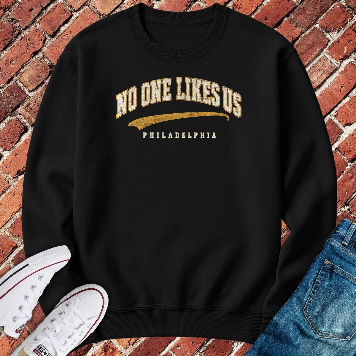 Philly Chant Crewneck - Black
