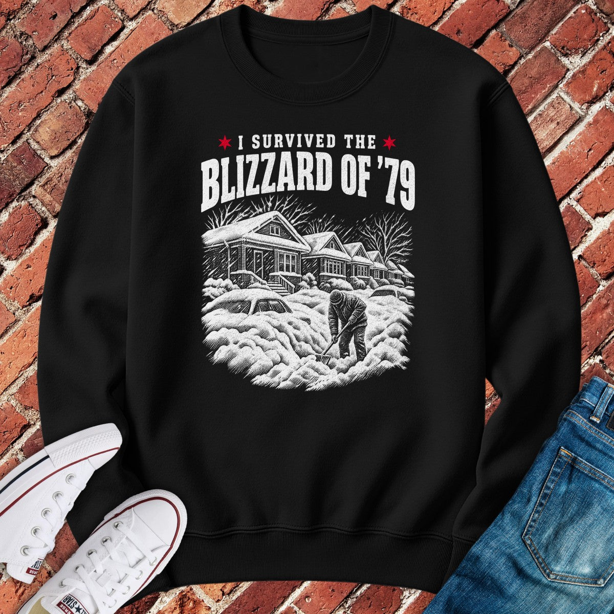 Blizzard 1979 Crewneck - Black