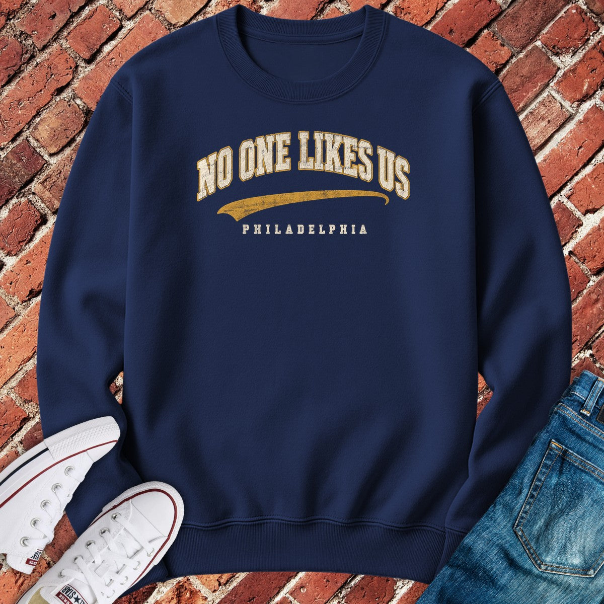 Philly Chant Crewneck - Navy