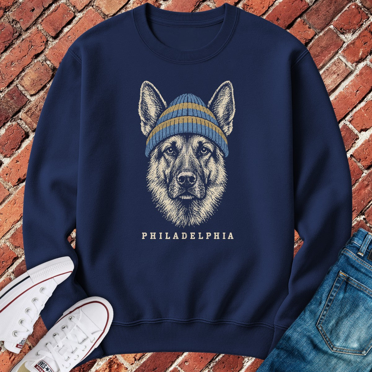 Philly Underdog Crewneck - Navy