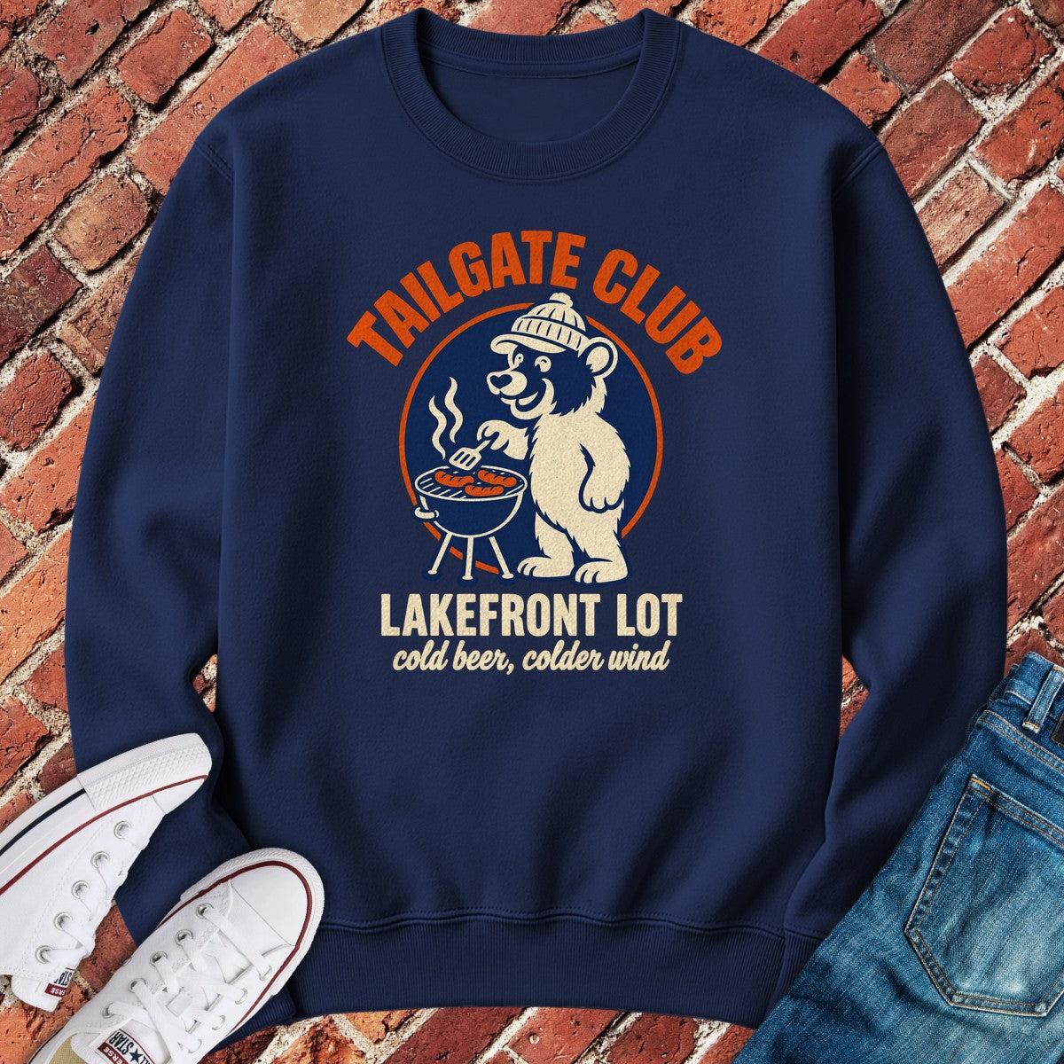 Tailgate Club Crewneck - Navy