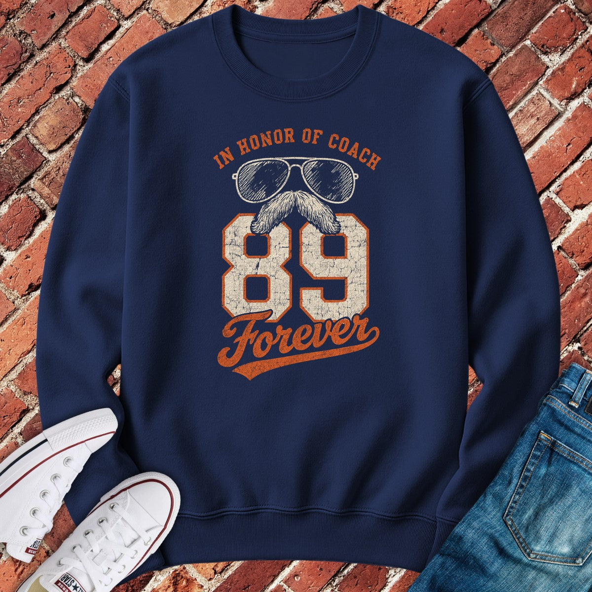 Forever 89 Crewneck - Navy