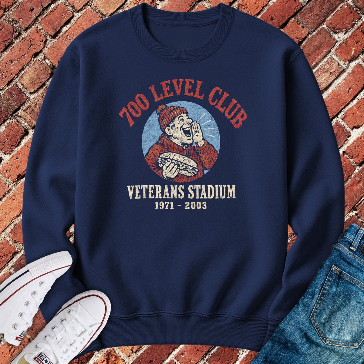 700 Level Crewneck - Navy