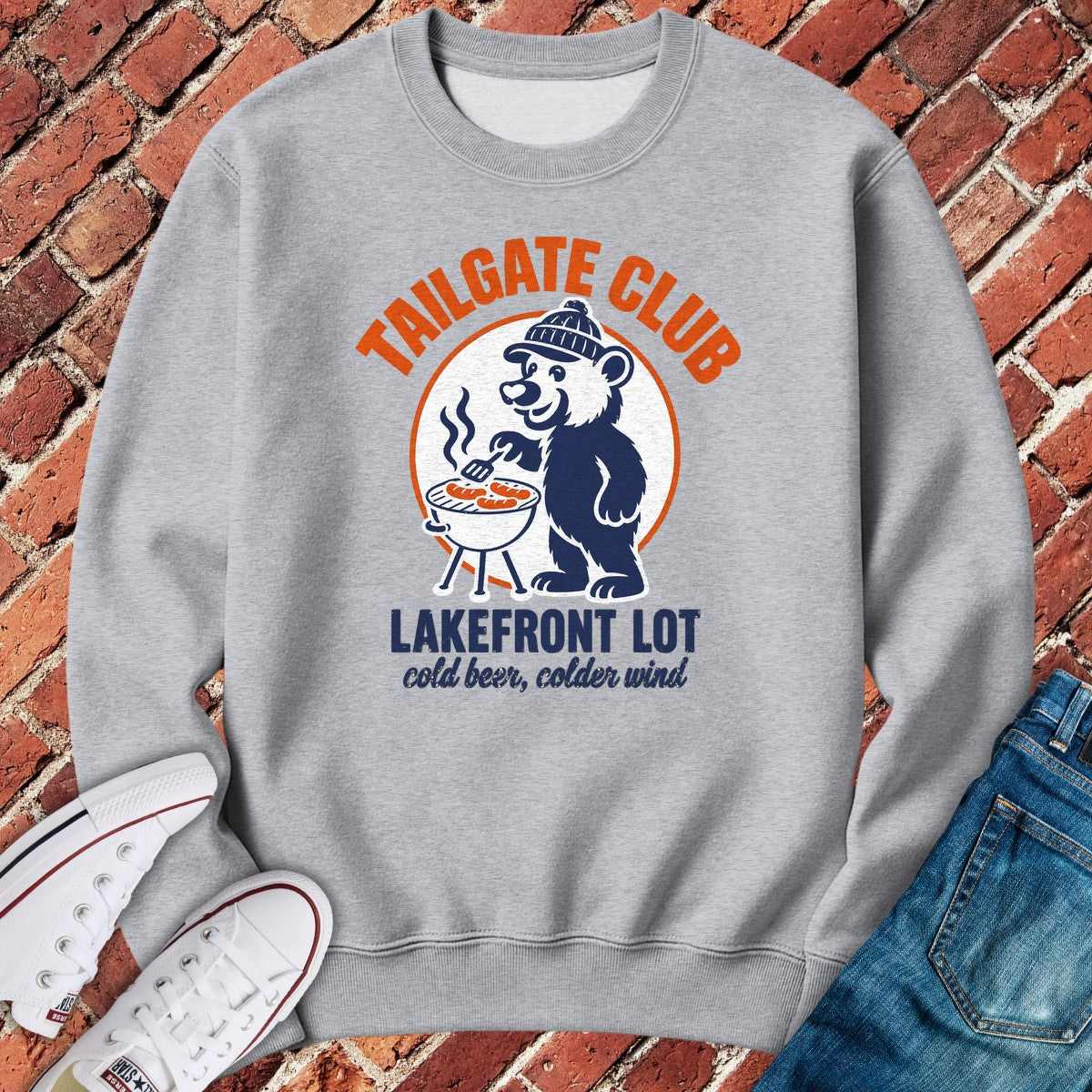 Tailgate Club Crewneck - Sport Grey