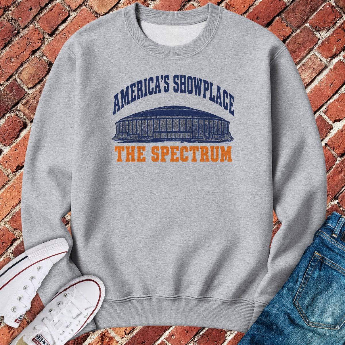 Spectrum Showplace Crewneck - Sport Grey