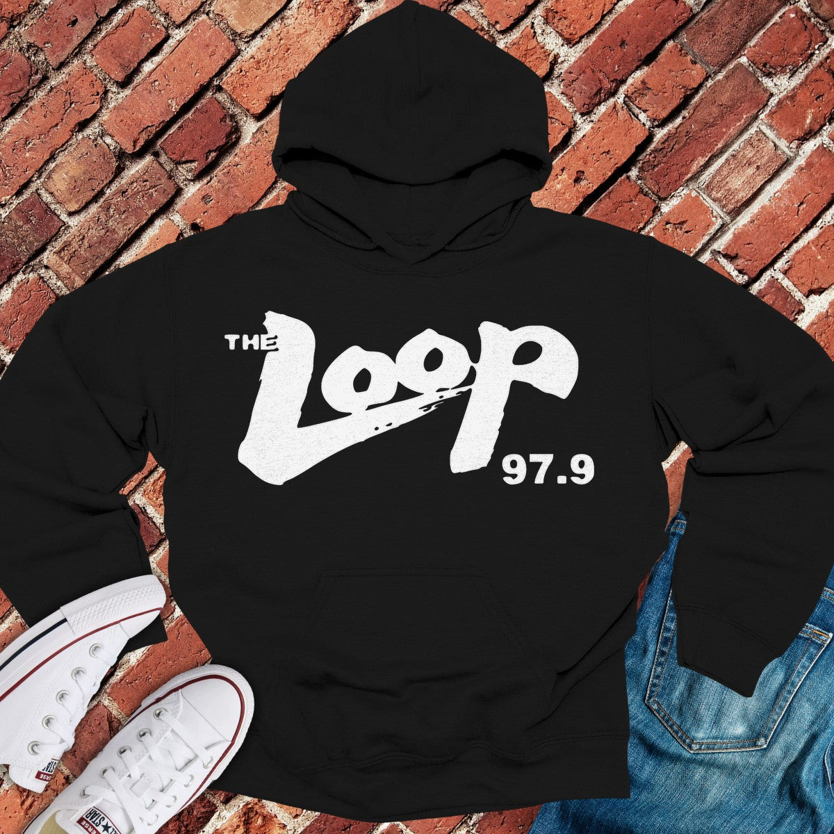 The Loop 97.9 Hoodie - Black