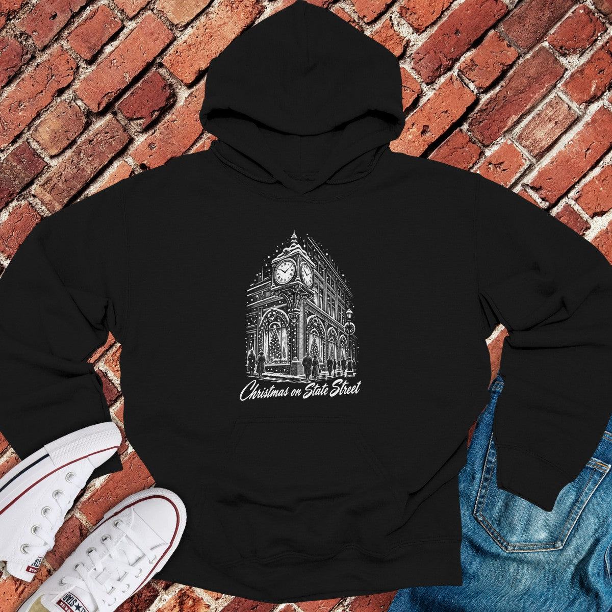 State Street Hoodie - Black