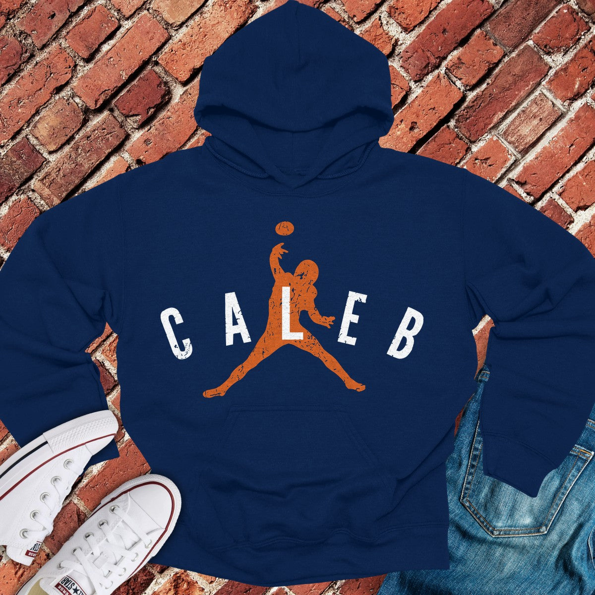 Caleb Air Move Hoodie - Navy
