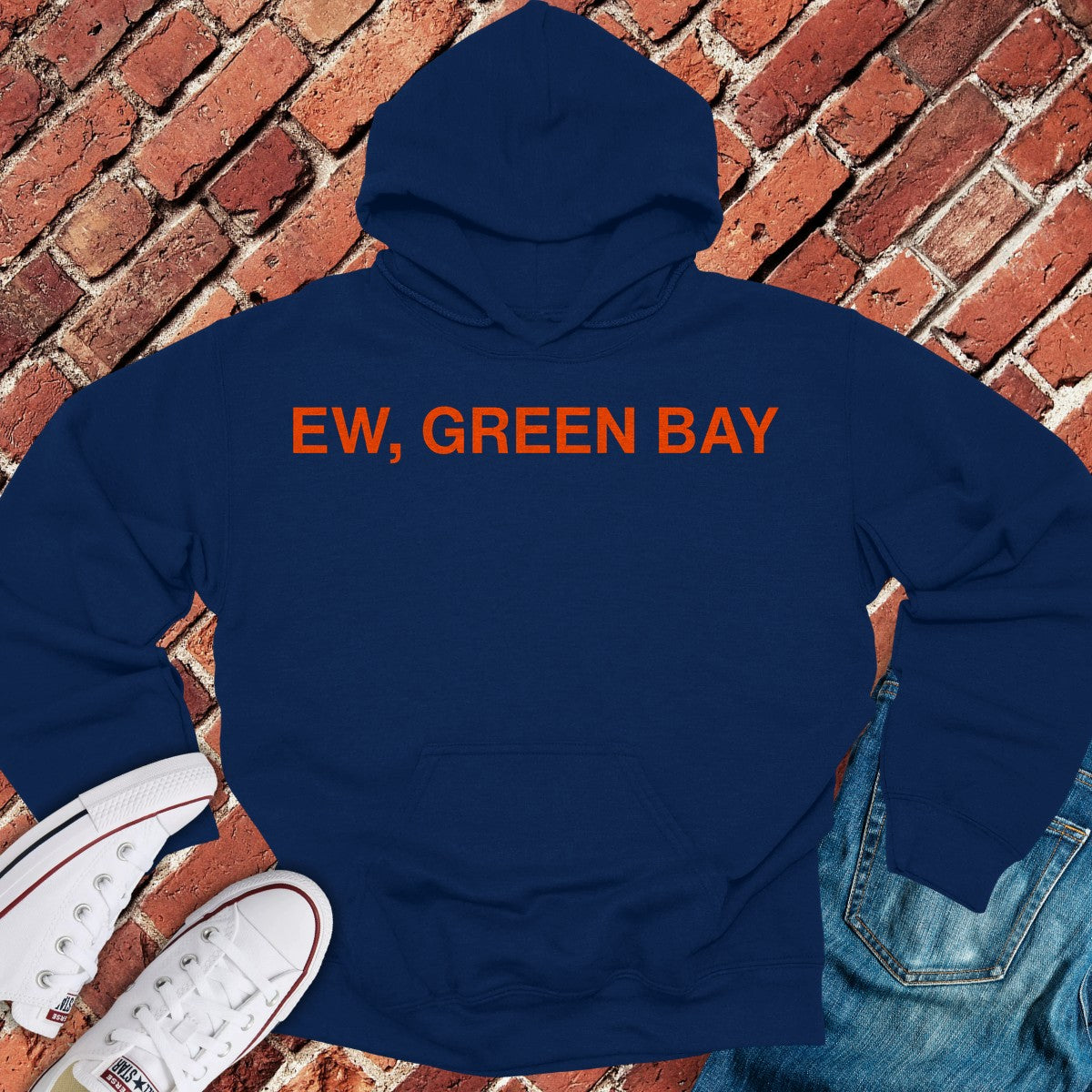 Ew Green Bay Hoodie - Navy
