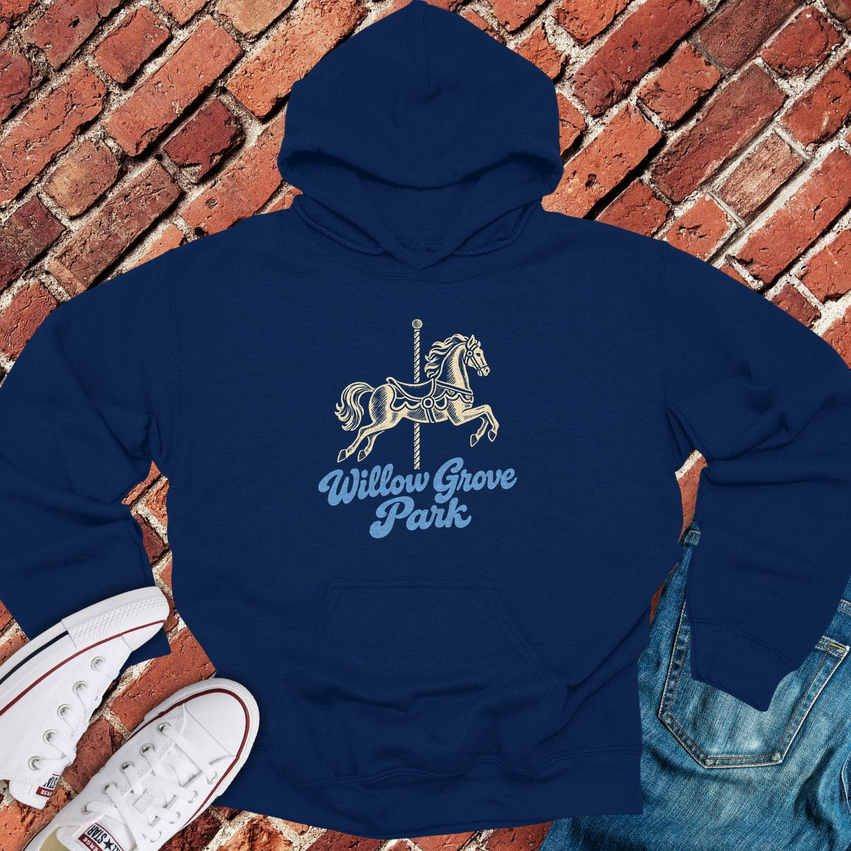 Willow Grove Hoodie - Navy