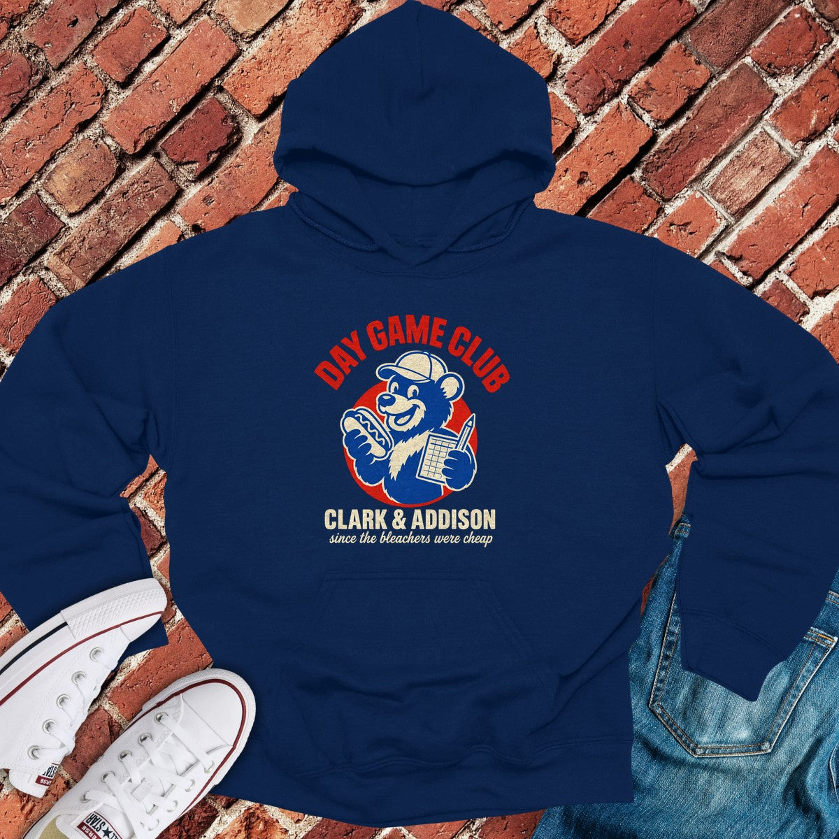 Day Game Hoodie - Navy