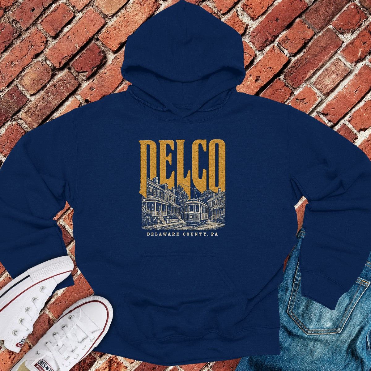 Delco Proud Hoodie - Navy