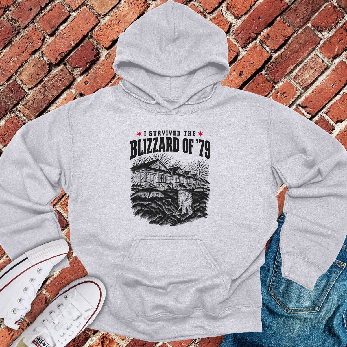 Blizzard 1979 Hoodie - Sport Grey