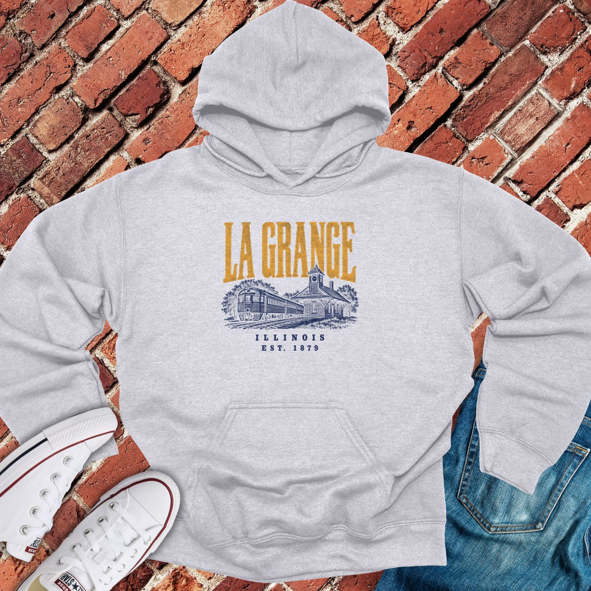 La Grange Hoodie - Sport Grey
