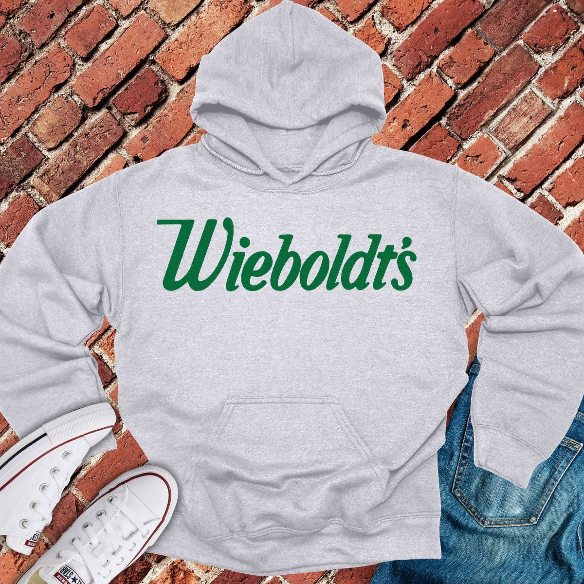 Wieboldt’s Retro Hoodie - Sport Grey