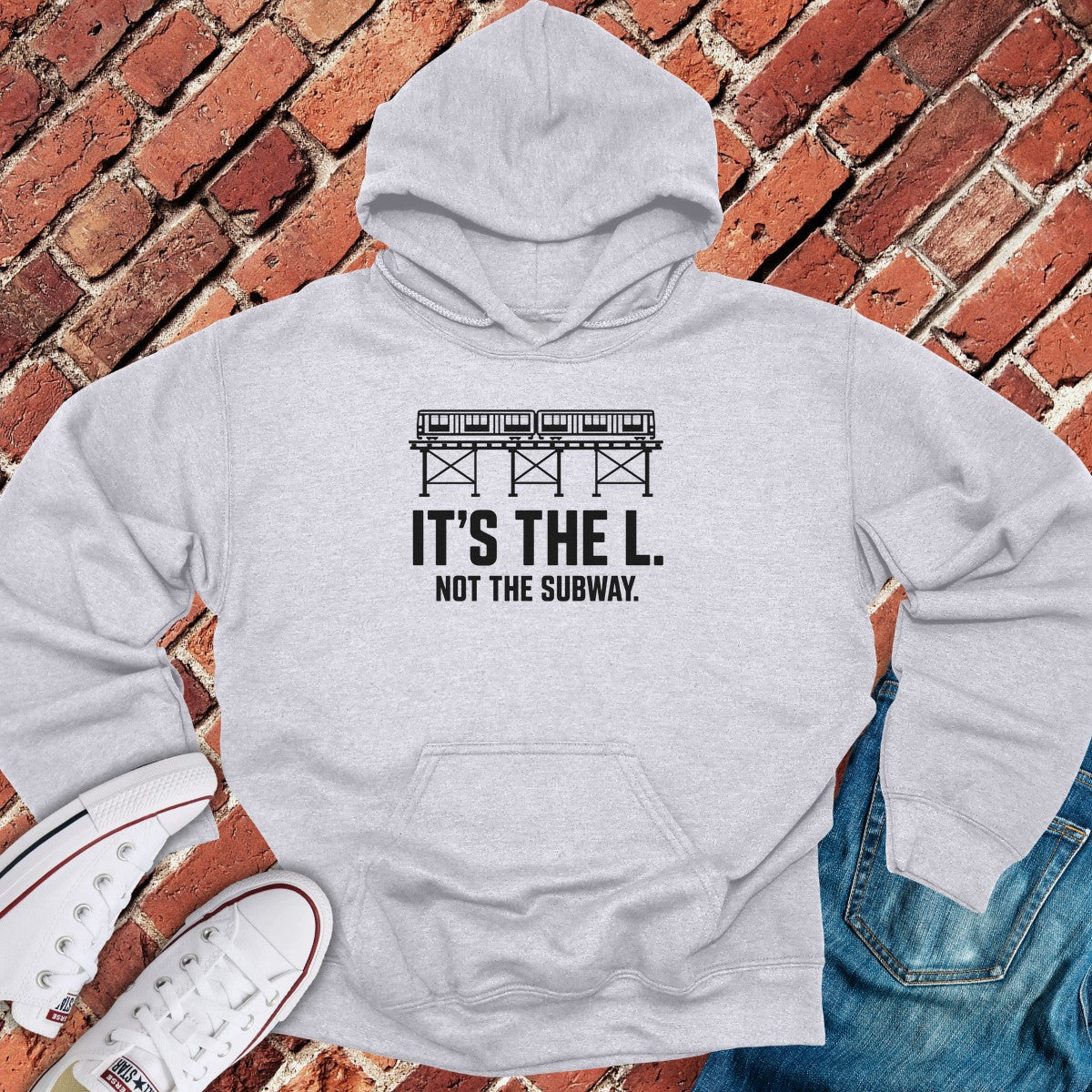 The L Hoodie - Sport Grey