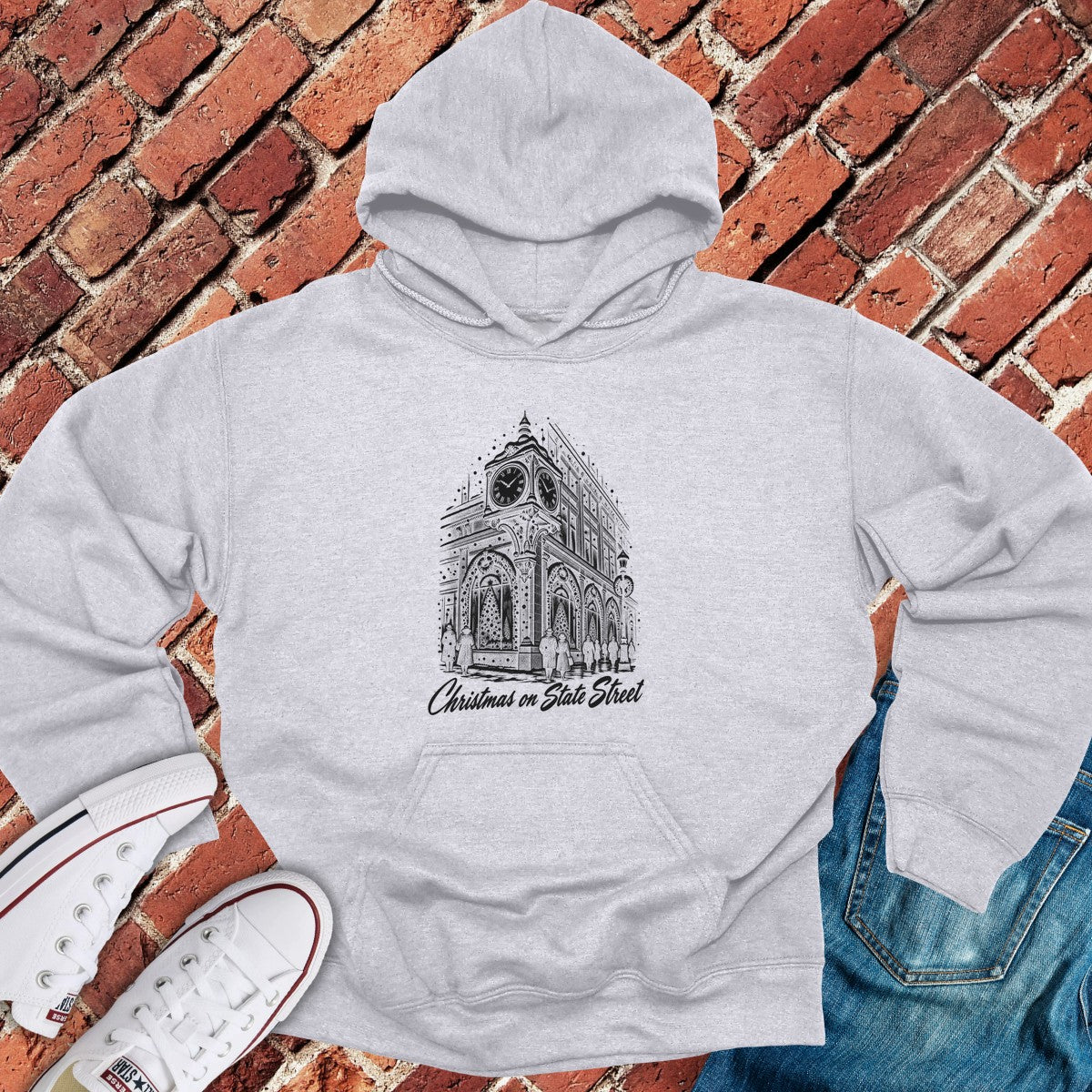 State Street Hoodie - Sport Grey