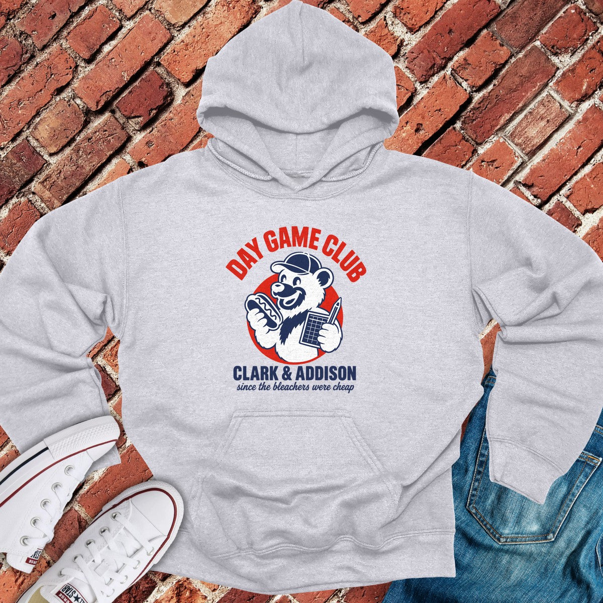 Day Game Hoodie - Sport Grey