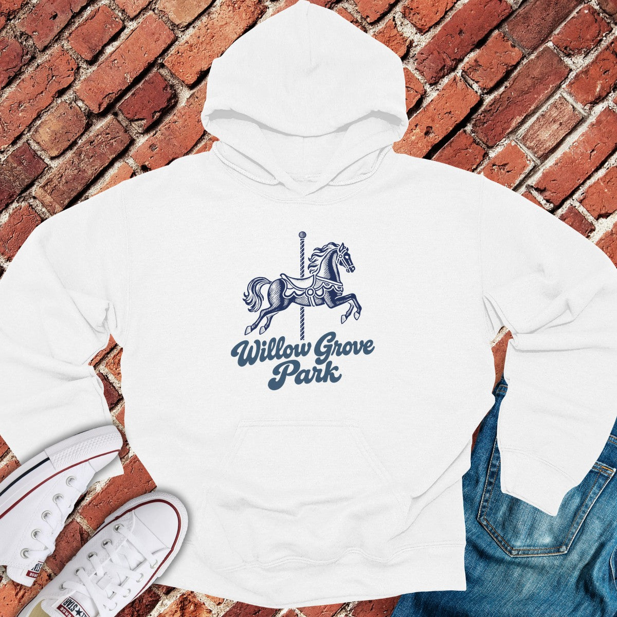 Willow Grove Hoodie - White