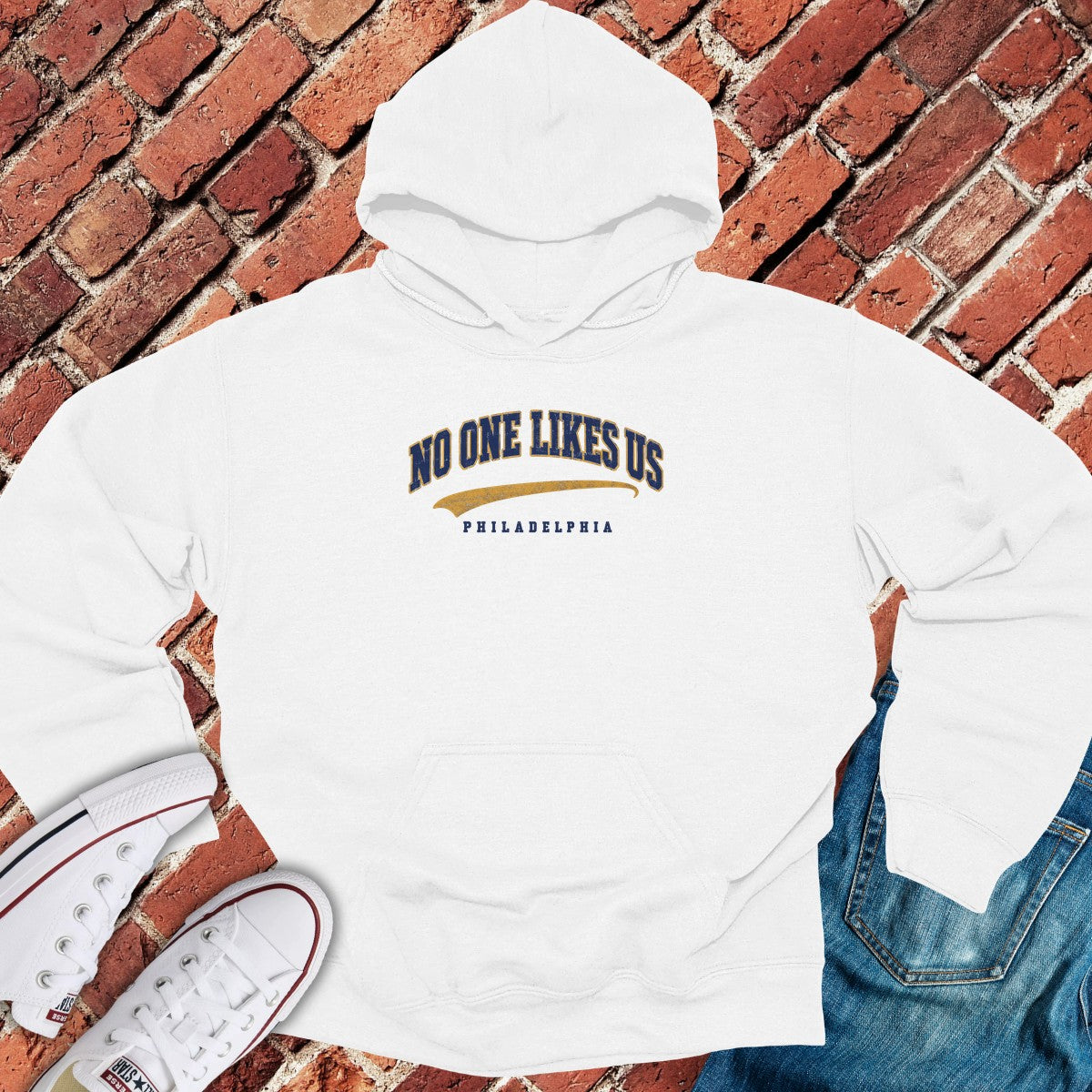 Philly Chant Hoodie - White