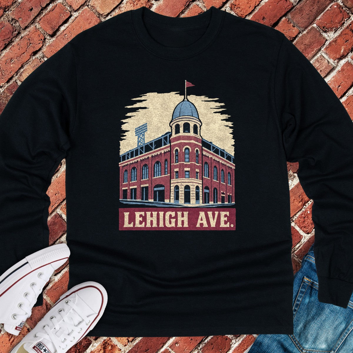 Lehigh Avenue Long Sleeve - Black