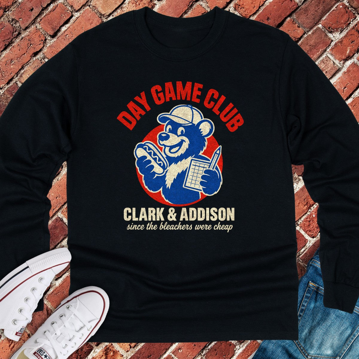 Day Game Long Sleeve - Black