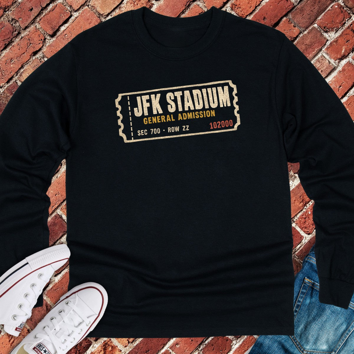Kennedy Stadium Long Sleeve - Black