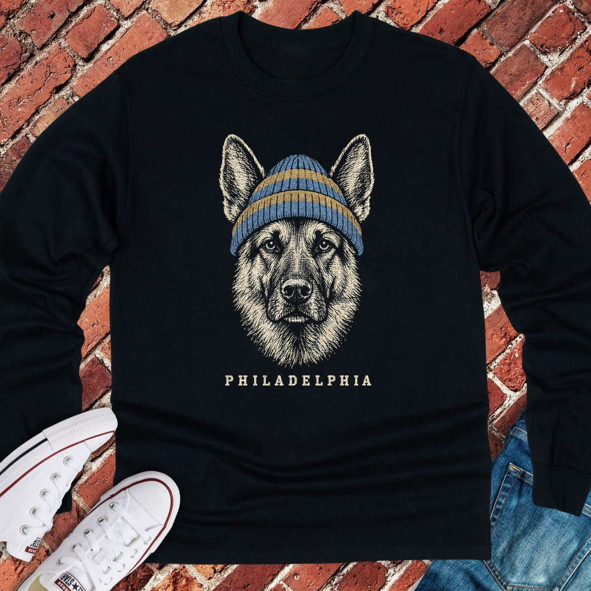 Philly Underdog Long Sleeve - Black