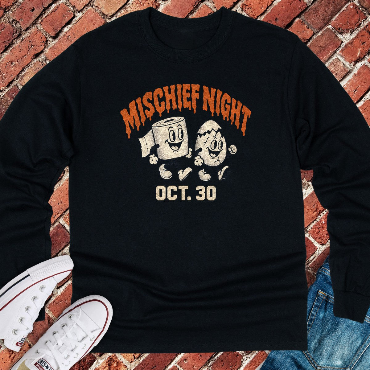 Mischief Night Long Sleeve - Black