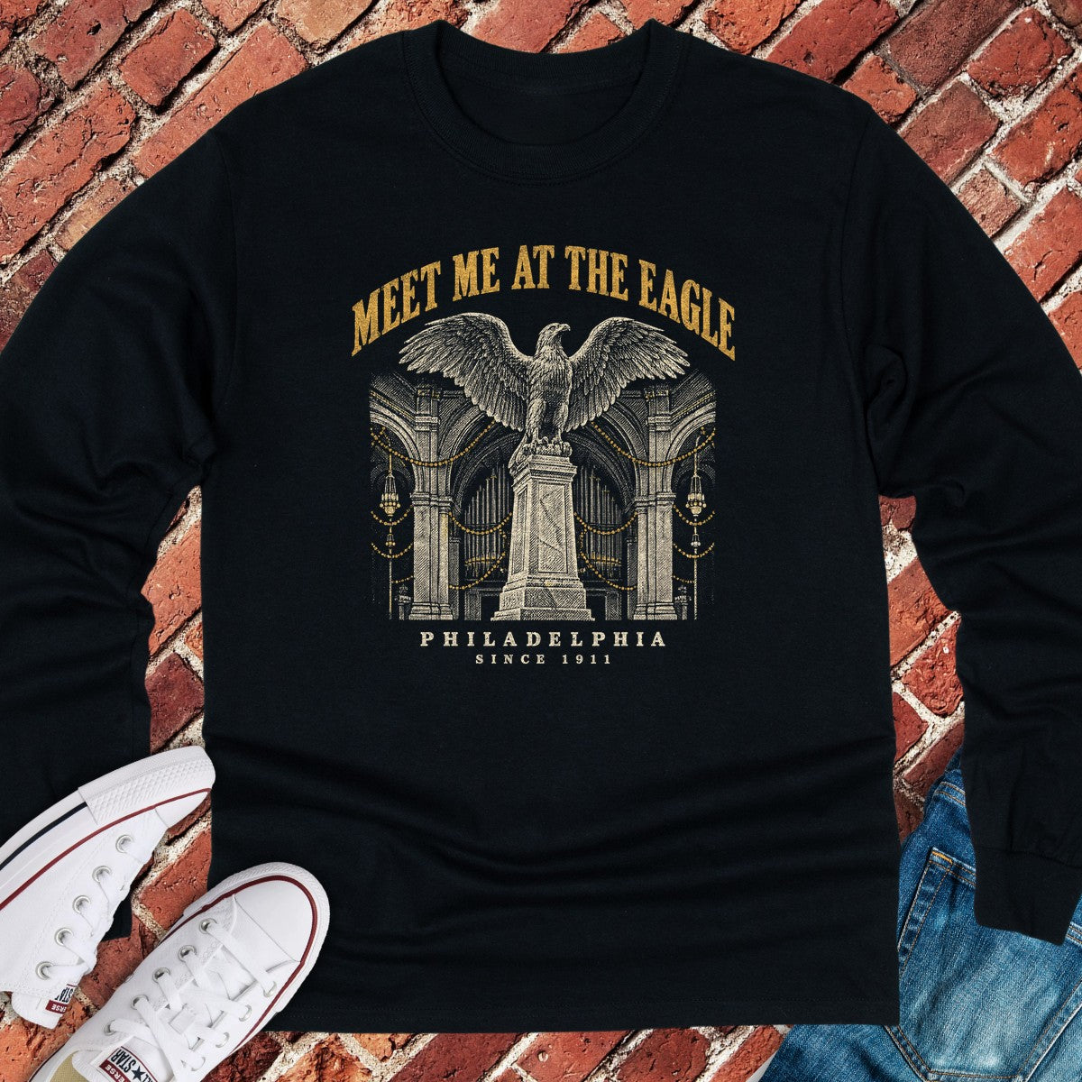 Grand Court Long Sleeve - Black