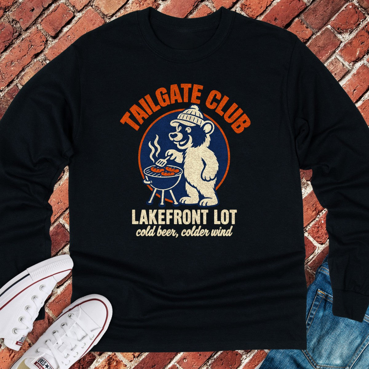 Tailgate Club Long Sleeve - Black