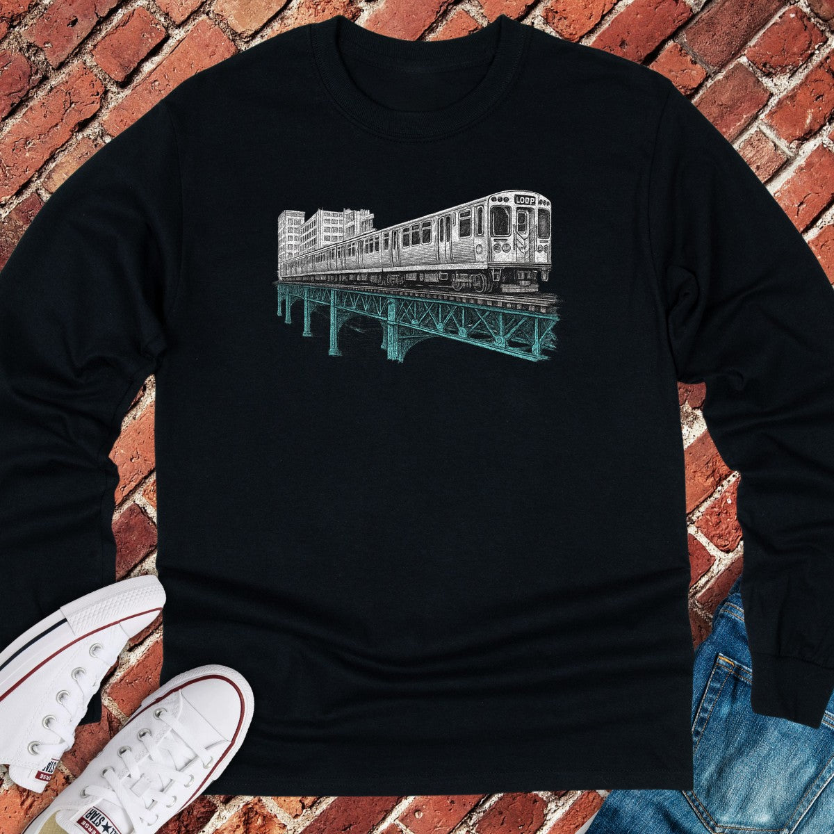 Elevated Tracks Long Sleeve - Black