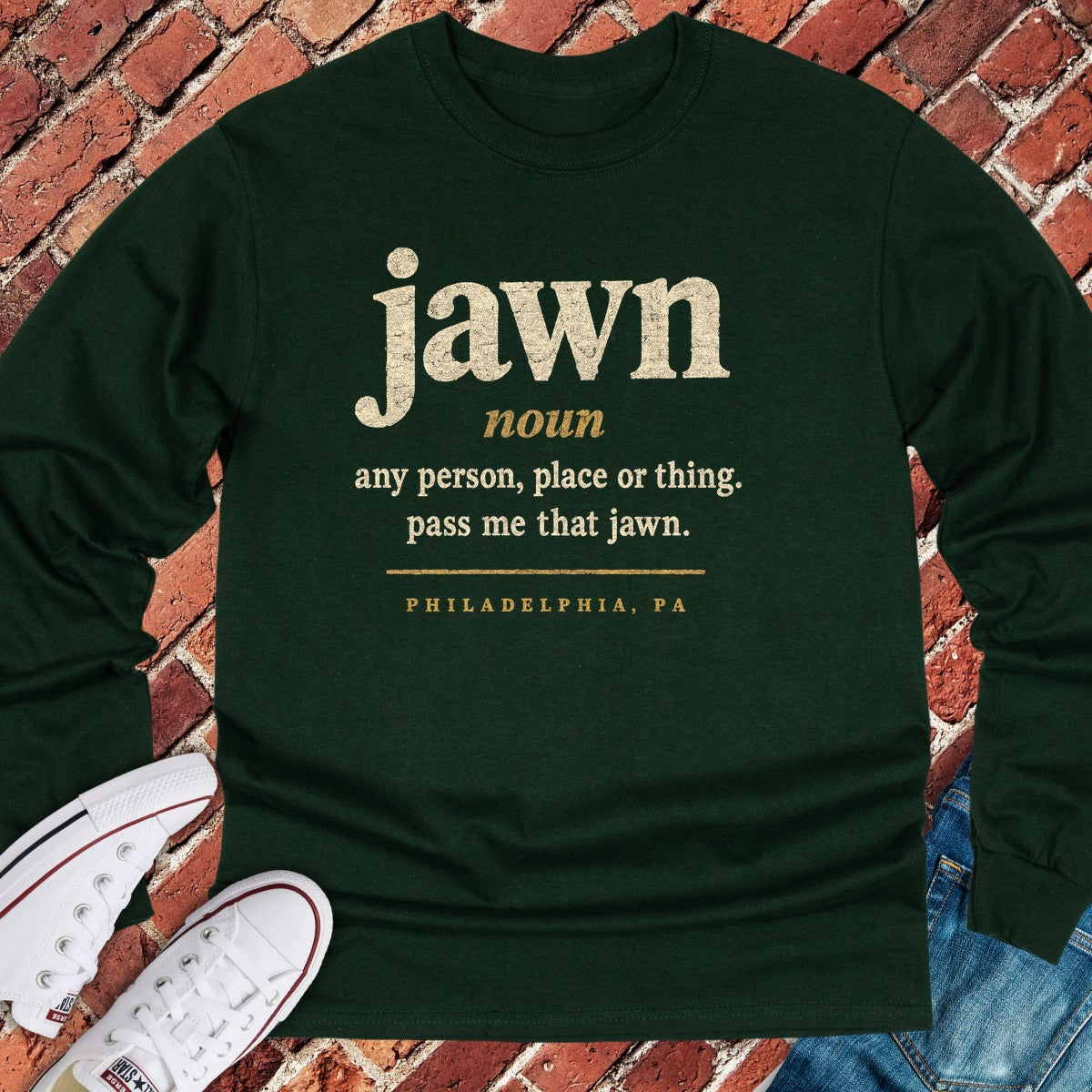 Jawn Defined Long Sleeve - Forest Green